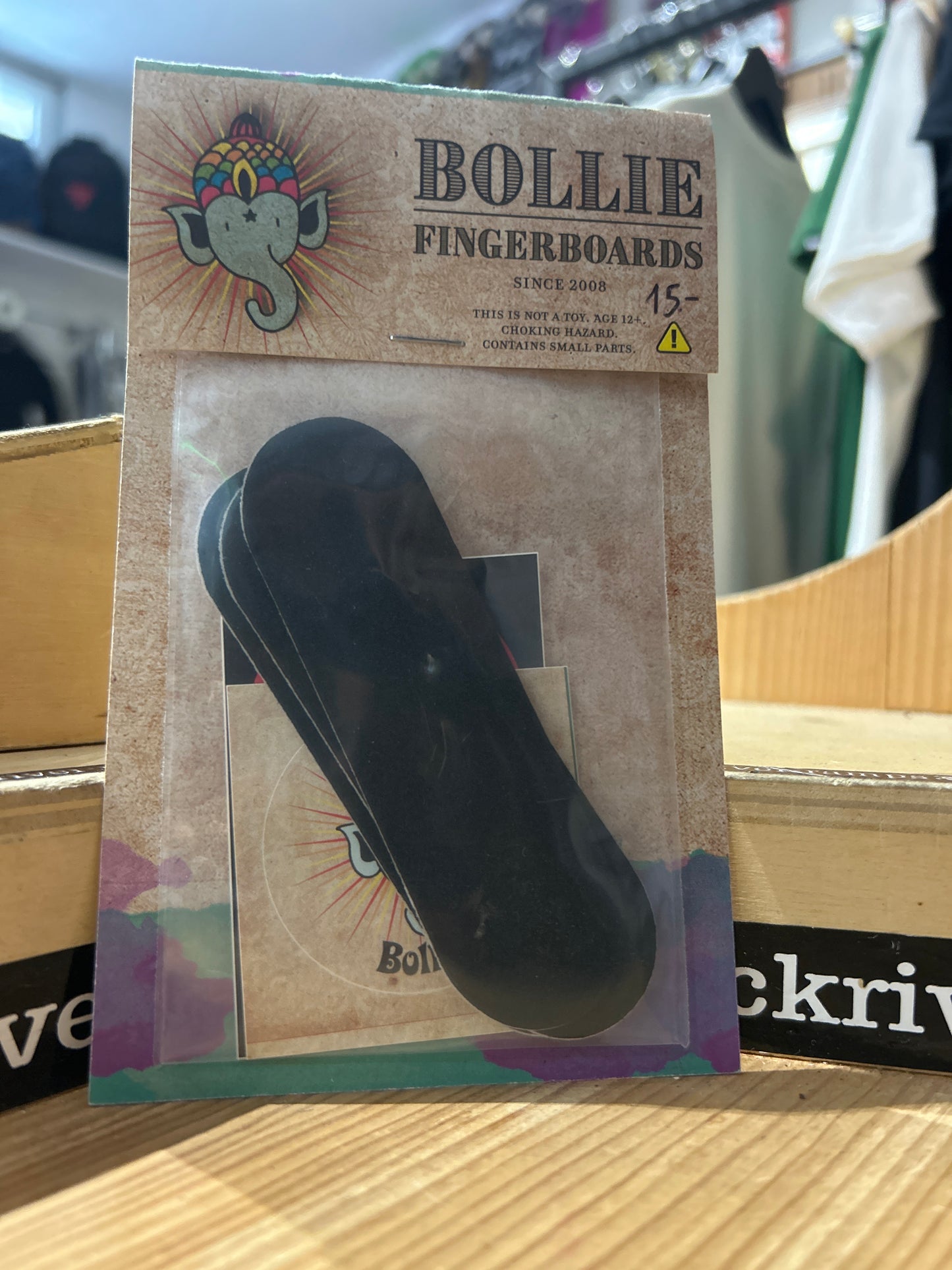 Fingerboard Bollie griptape 3x