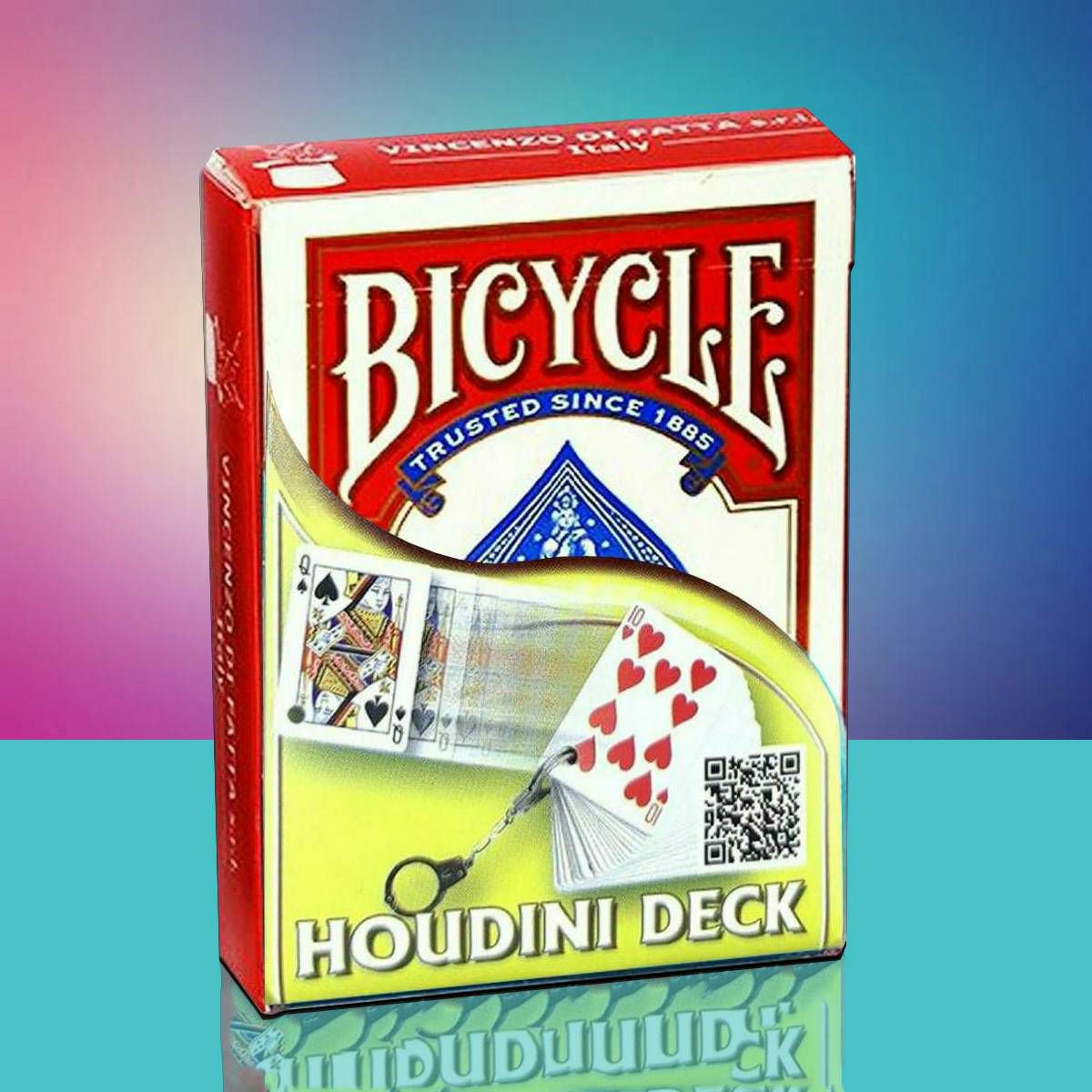 Bicycle Houdini Deck Red/Blue