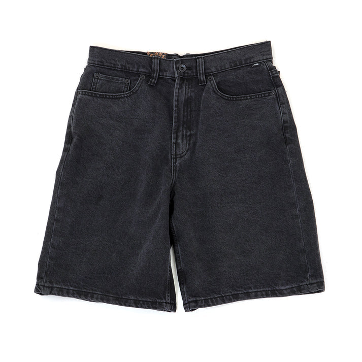 Vans Check-5 Baggy Denim Short Washed Black