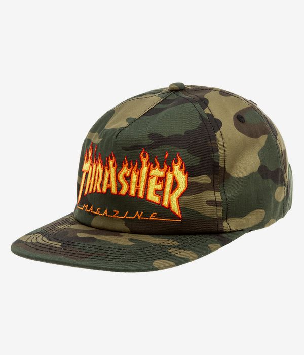 Thrasher Camo Flames