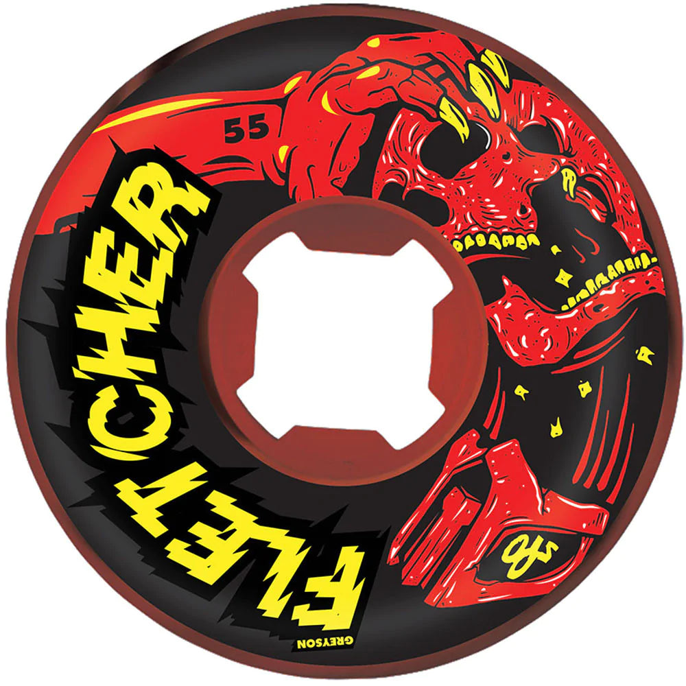 55/101A OJ Fletcher Mortal Red Black Swirl