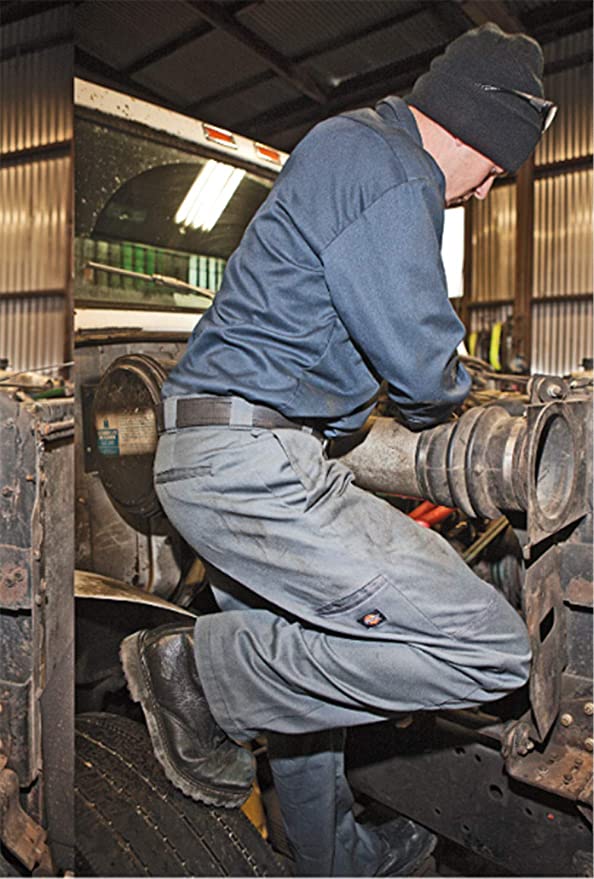 Dickies Twill Work Pants Loose Fit Black