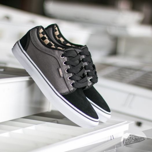 Vans Chukka Low (Herringbone) Black/Pewter