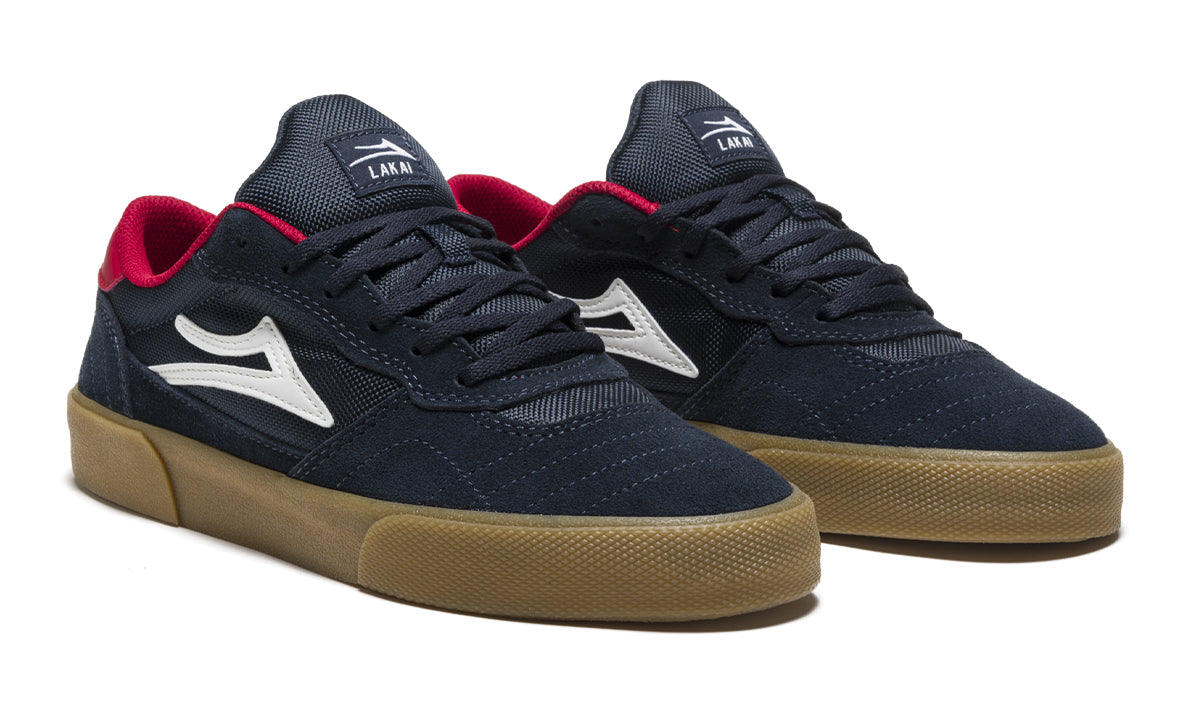 Lakai Skate: Cambridge Navy/Gum Suede