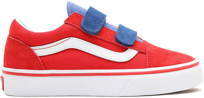 Vans Old Skool V Red/Baja Blu