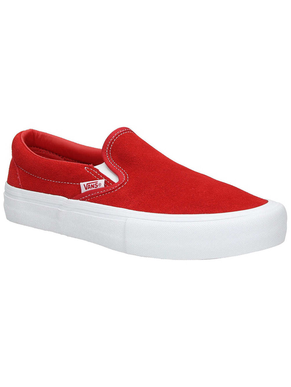 Vans Slip-On Pro (Suede) Red/White