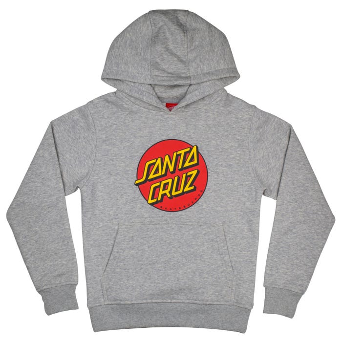 Santa Cruz Youth Classic Dot Heather Grey