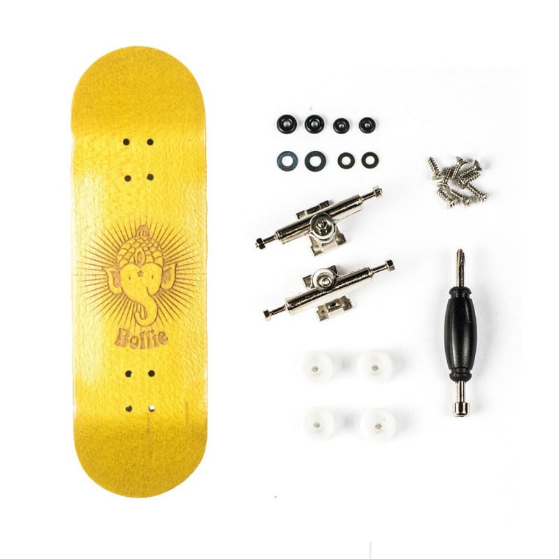 Blackriver Bollie Fingerboard Mini Logo Set Yellow