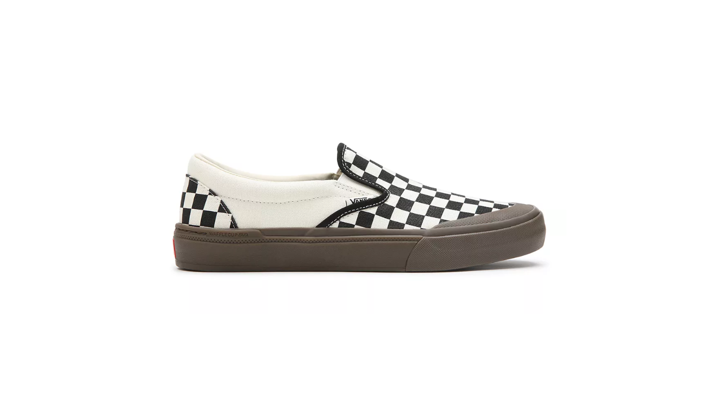 Vans Bmx Slip-On Checkerboard Black/Dark Grey