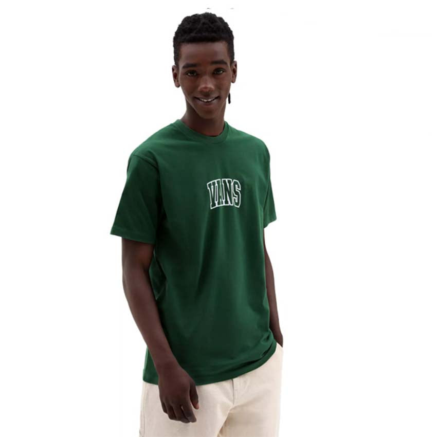 Vans Academy Crest ss tee Eden Green