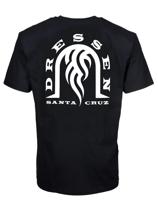 Santa Cruz Dressen Tribal T-Shirt Black