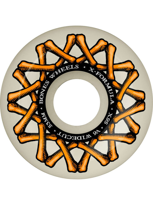 54 X95 Bones Wheels 95A XF V6 Wide-Cut X-Formula