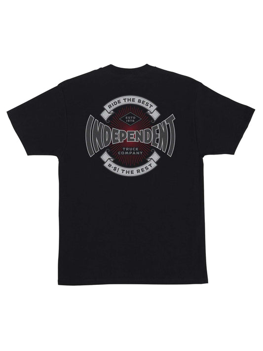 Independent Established 78 Heavyweight T-Shirt Black