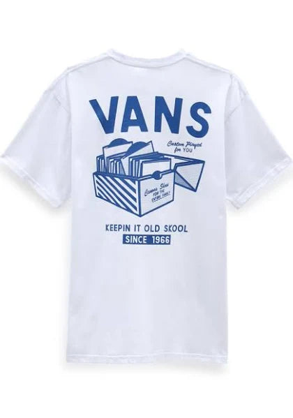 Vans Record Label SS Tee White