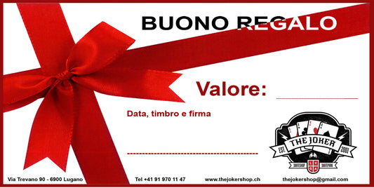 The Joker Shop - Buono Regalo