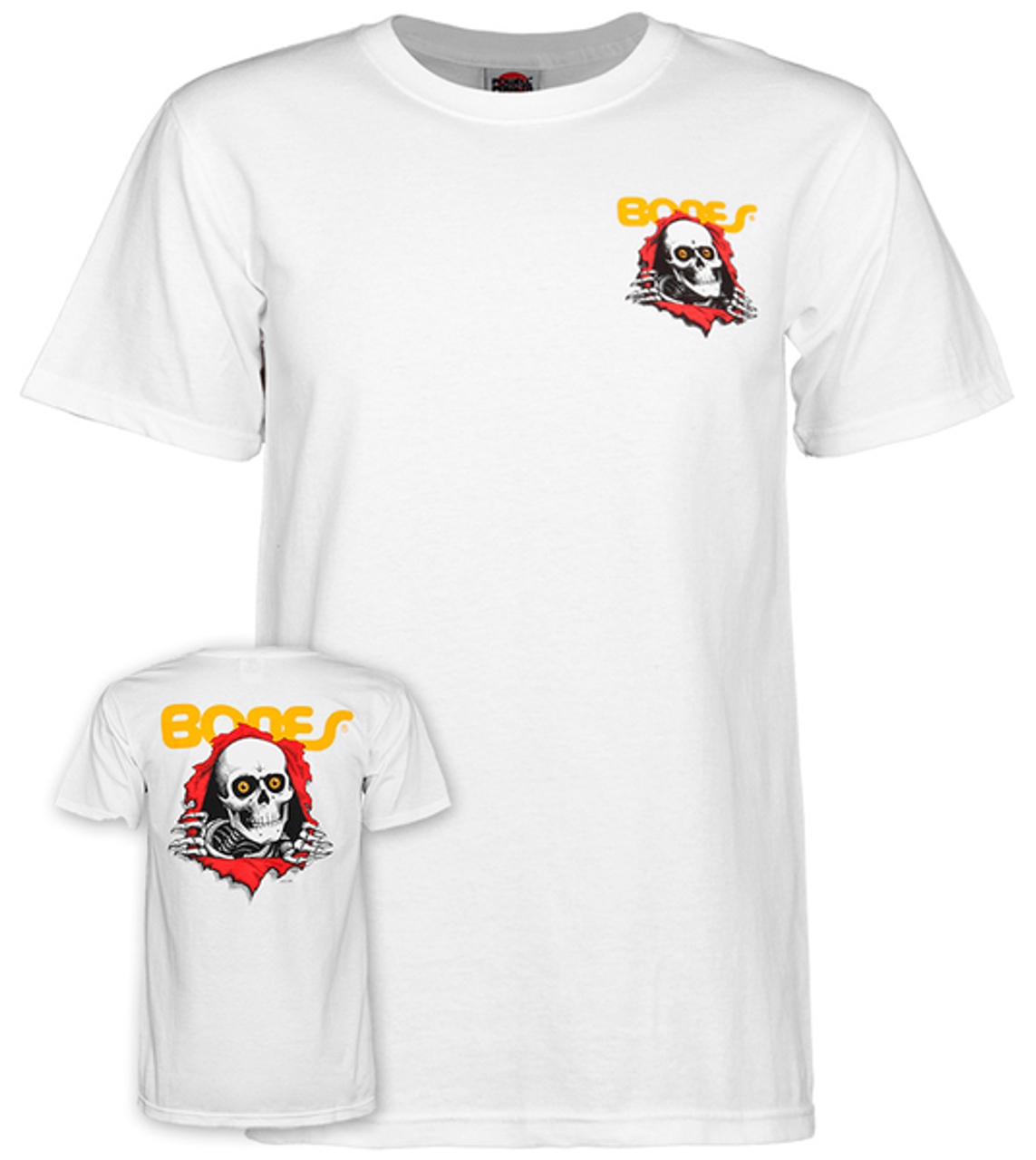 Powell Peralta Ripper Youth T-Shirt White