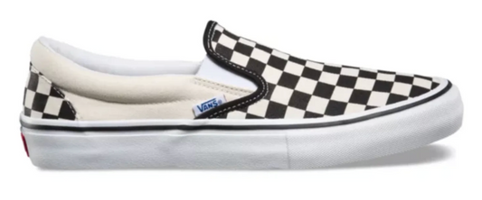 Vans Slip-On Pro Checkerboard Black/White