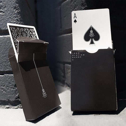 Icon Playing cards Black