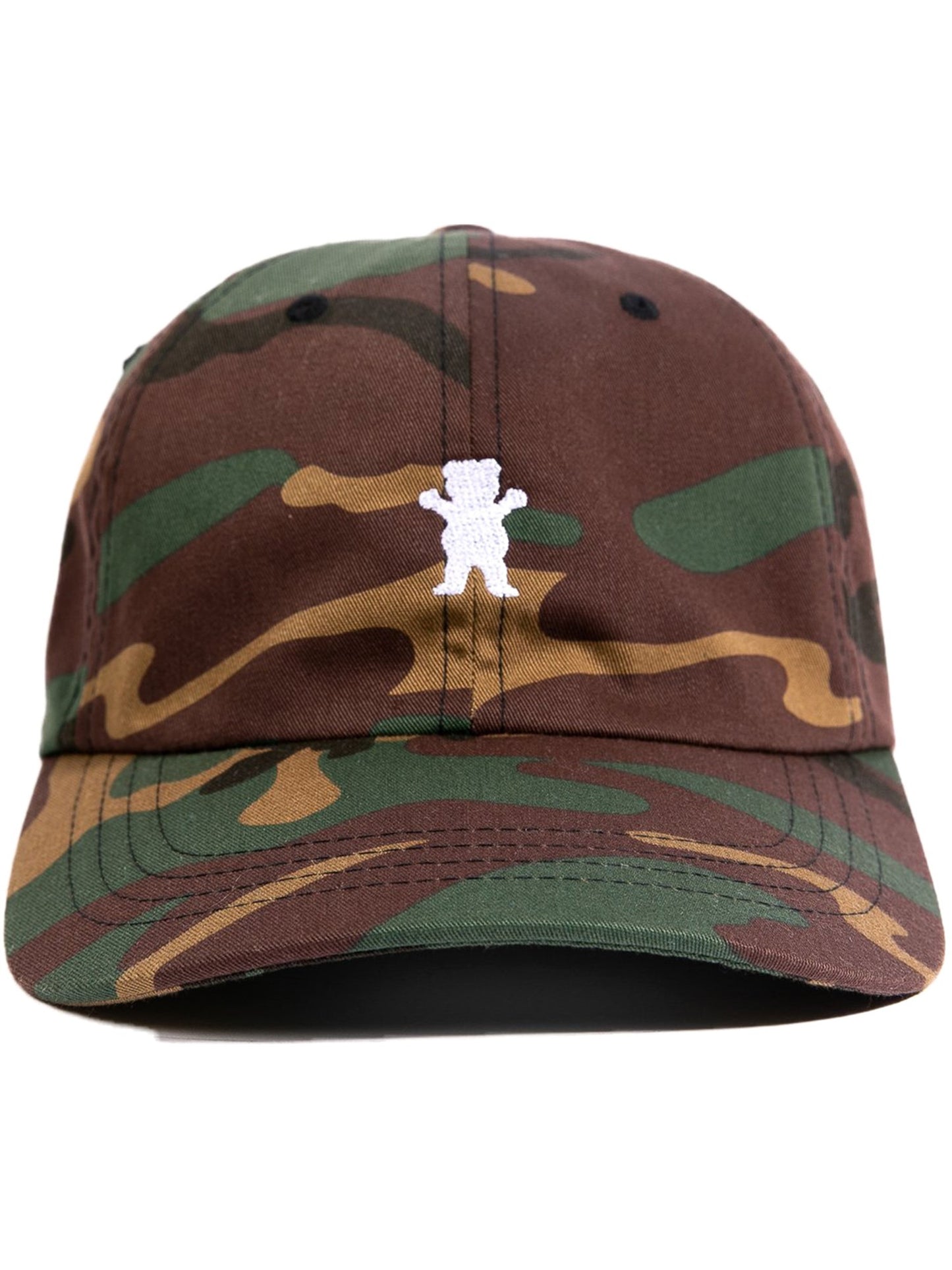 Grizzly OG Bear Dad Hat Camo